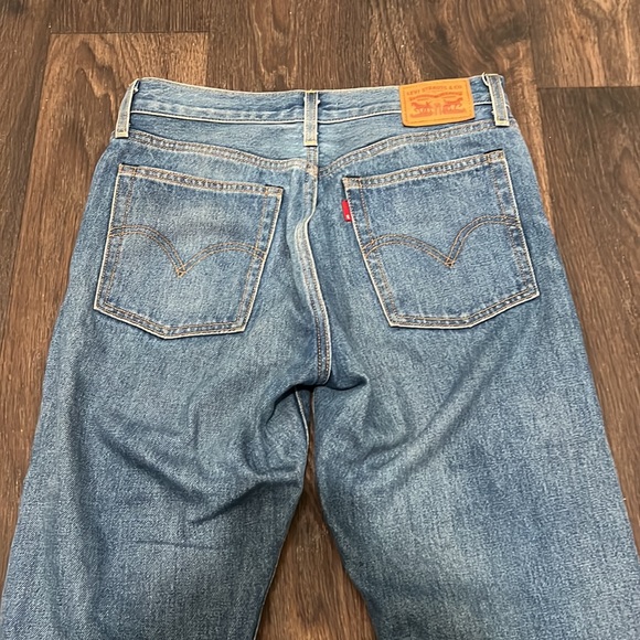 Levi’s Wedgie Straight Jeans Button Fly Pants Size 26 Women’s - Picture 6 of 8